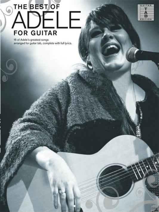 Best Of Adele For Guitar TAB (Softcover Book)