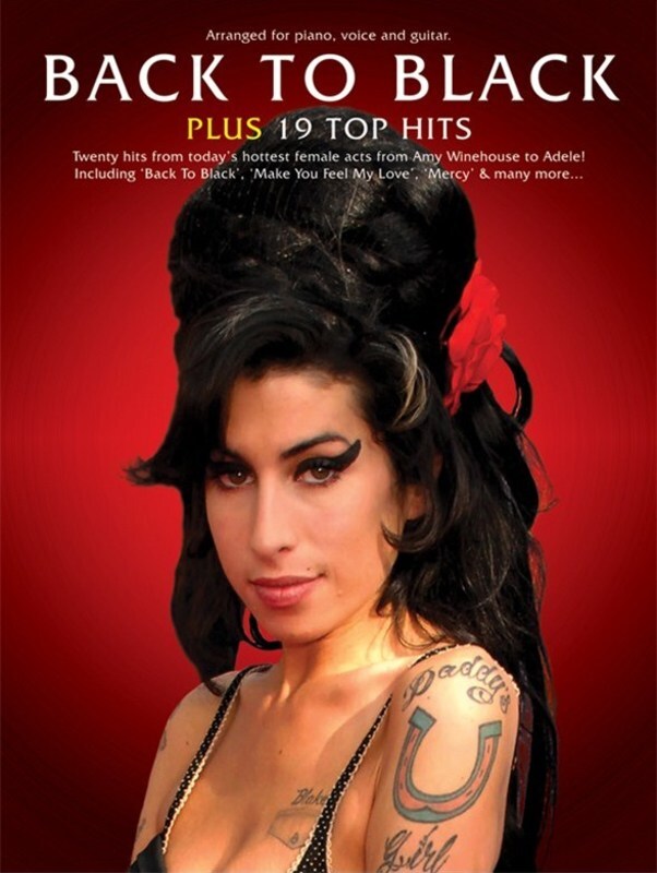 Back To Black Plus 19 Top Hits PVG (Softcover Book)