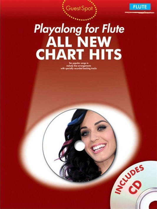 Guest Spot All New Chart Hits Flute Softcover Book/CD