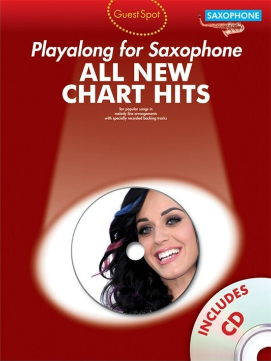 Guest Spot All New Chart Hits Asax Softcover Book/CD
