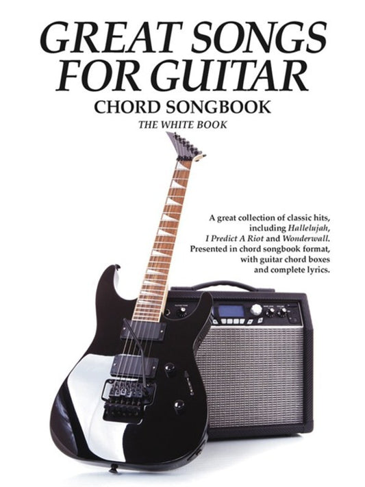 Great Songs For Guitar White Book (Softcover Book)