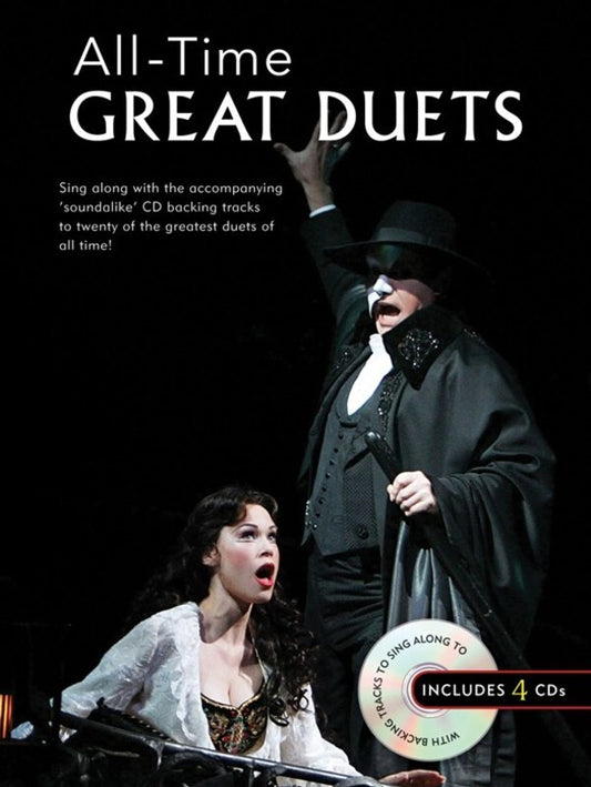 All Time Great Duets Book/4Cd