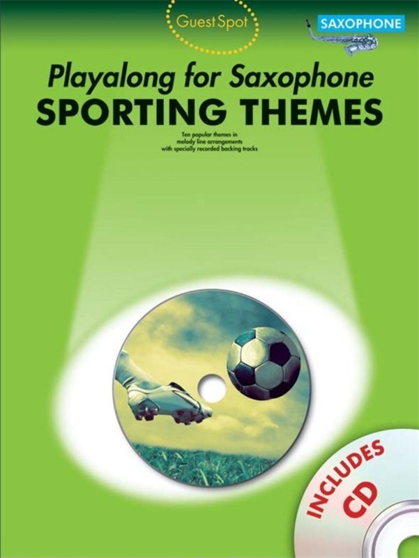 Guest Spot Playalong Alto Sax Sporting Themes (Softcover Book/CD)