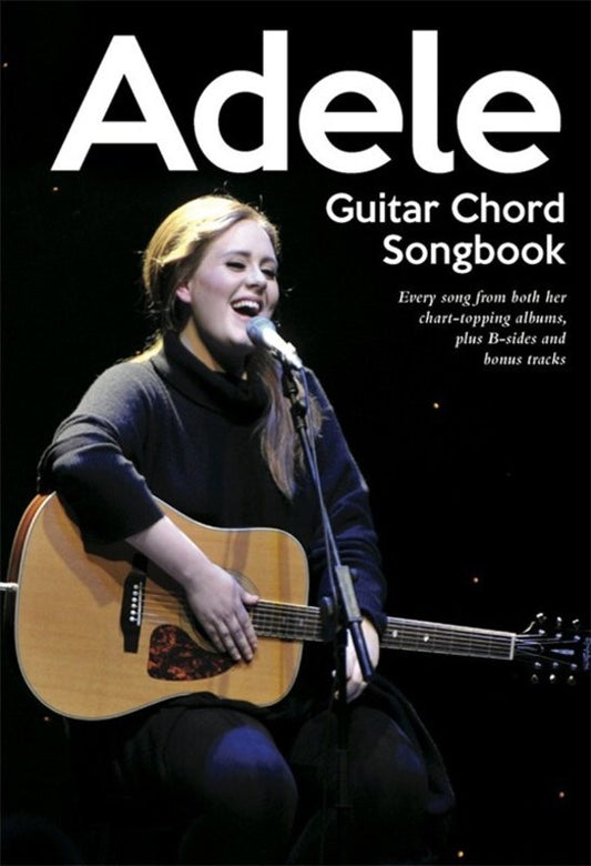 Adele Guitar Chord Songbook (Softcover Book)