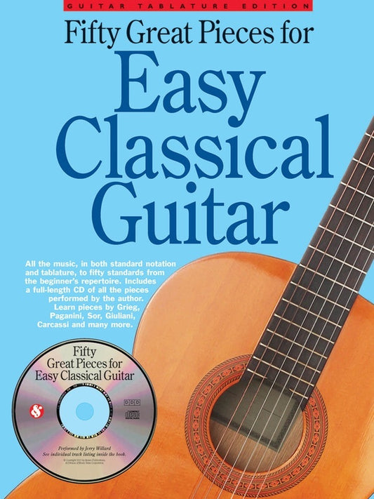 Fifty Great Pieces For Easy Classical Guitar (Softcover Book)