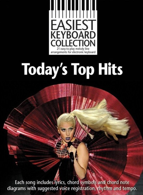 Easiest Piano Coll Todays Top Hits PVG (Softcover Book)