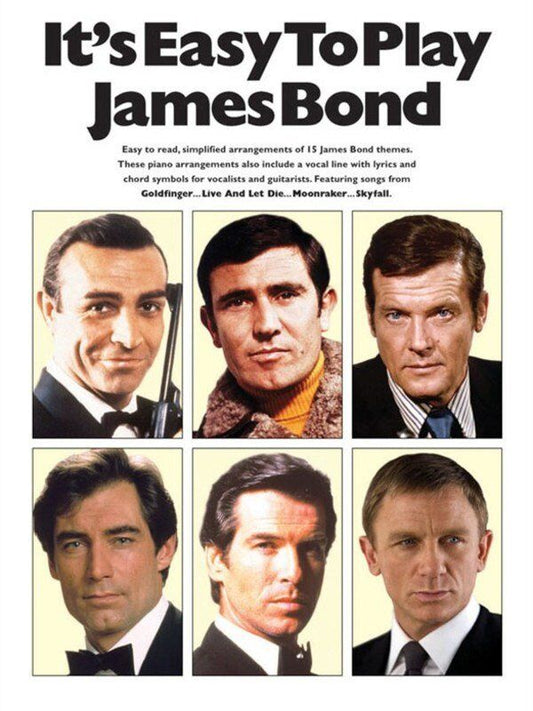 It's Easy to Play: James Bond - Easy Piano Arrangements