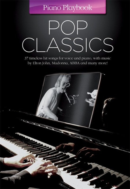 Piano Playbook Pop Classics PVG Book (Softcover Book)