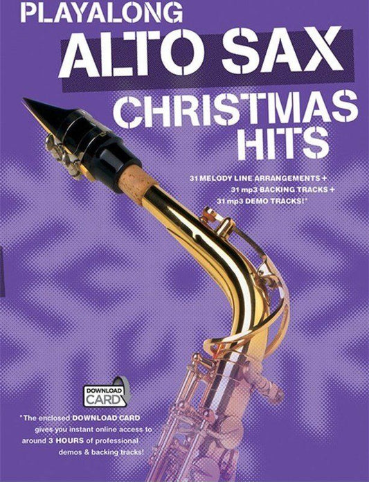 Play-Along Alto Sax: Christmas Hits with Download Card