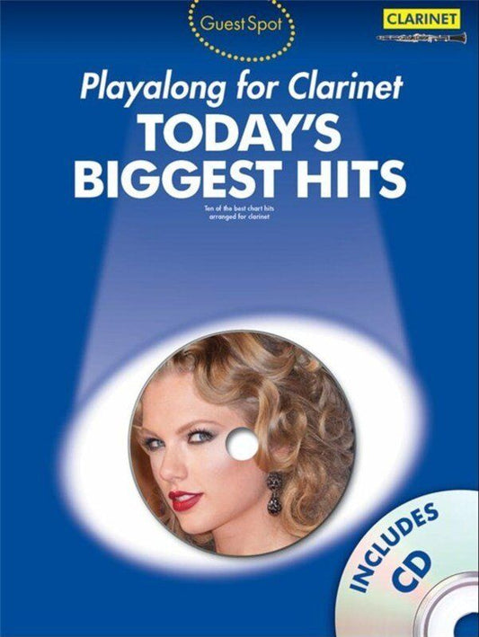 Guest Spot Today's Hits Clarinet BK/CD