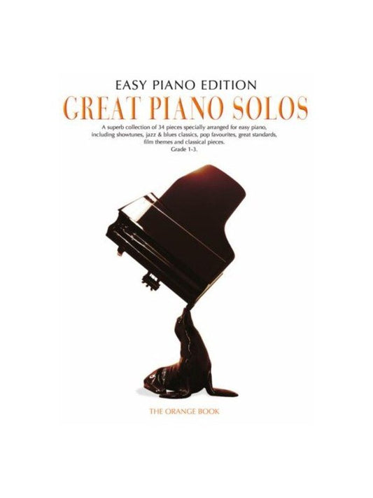 Great Piano Solos Easy Piano Edition - The Orange Book