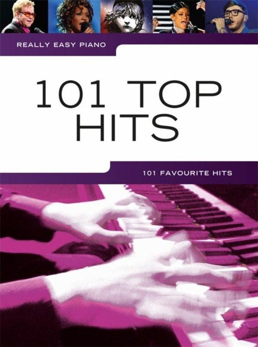 Really Easy Piano 101 Top Hits Songbook