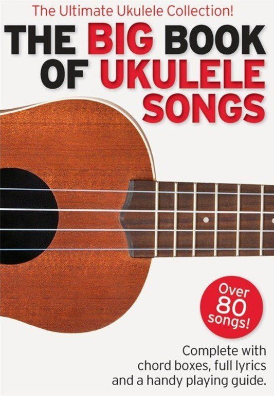 The Big Book of Ukulele Songs by Matt Cowe - Over 80 Hits, Chord Boxes, Full Lyrics, Handy Playing Guide, Wise Publications