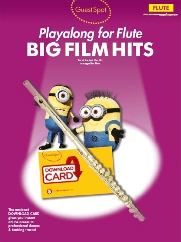 Guest Spot Playalong for Flute: Big Film Hits Sheet Music