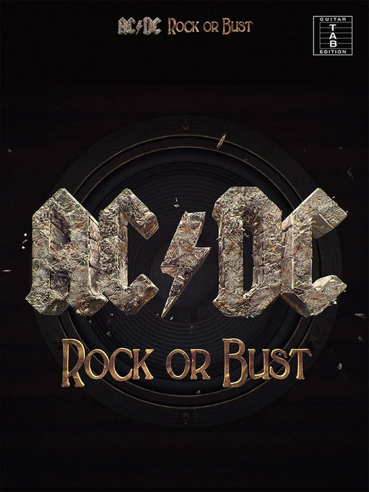 AC/DC - Rock Or Bust Guitar TAB (Softcover Book)