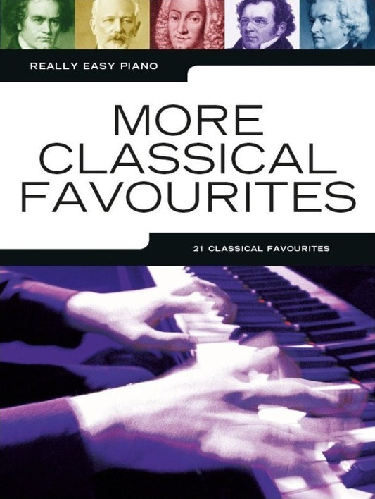 Really Easy Piano More Classical Favourites (Softcover Book)