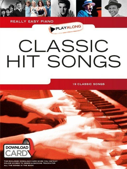 Really Easy Piano Playalong Classic Hit Songs Songbook