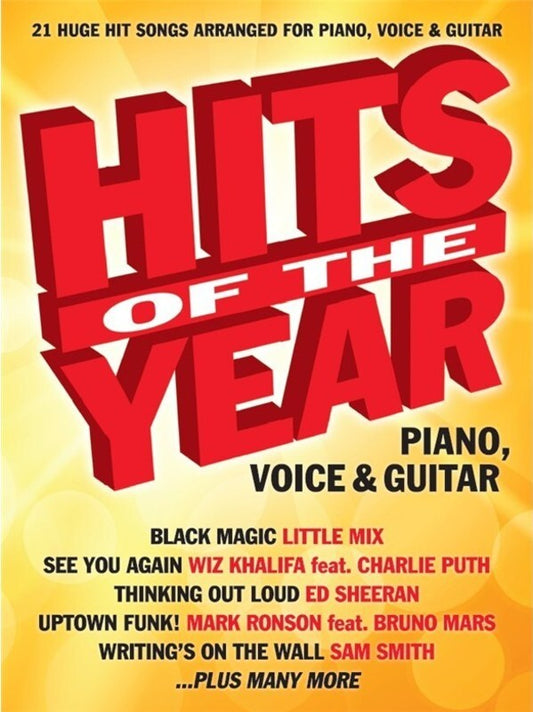 Hits Of The Year 2015 PVG (Softcover Book)