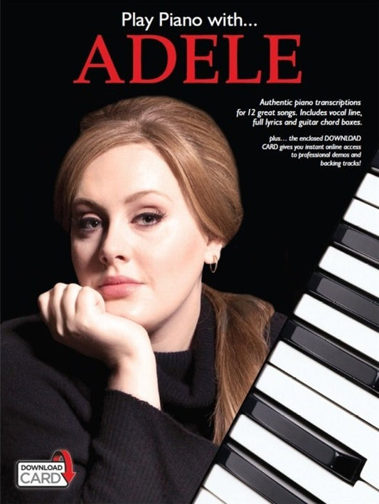 Play Piano With Adele Book/Online Audio (Softcover Book)