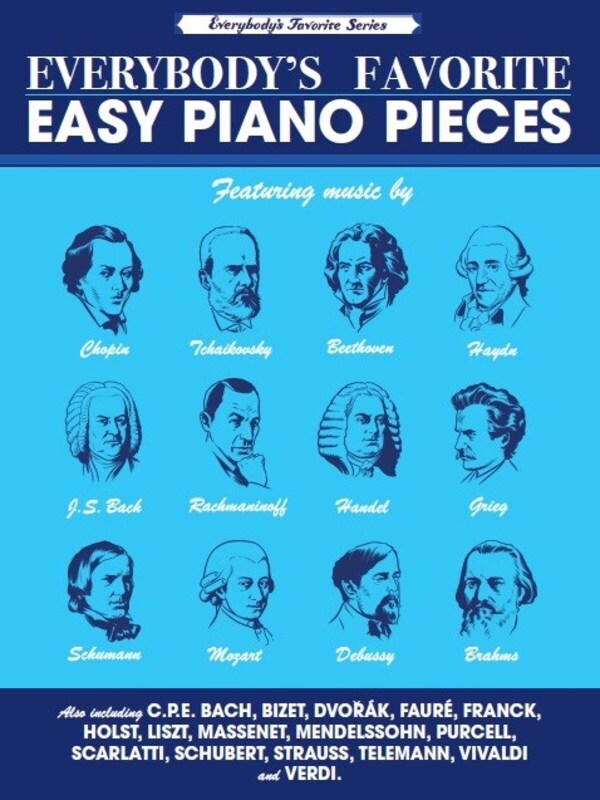 Everybodys Favorite Easy Piano Pieces Book