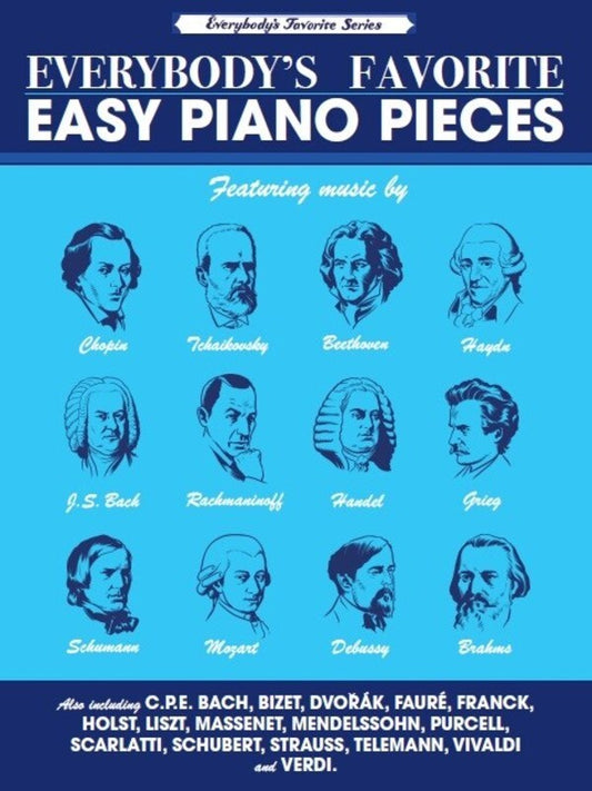 Everybodys Favorite Easy Piano Pieces Book