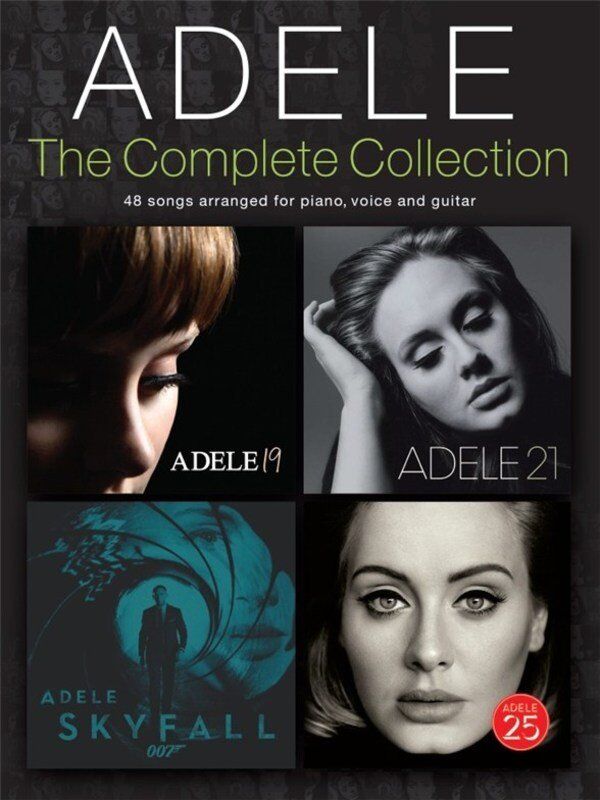 Adele: The Complete Collection PVG Songbook for Piano, Voice, and Guitar