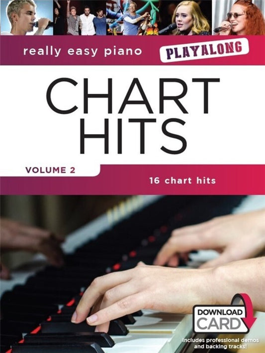 Really Easy Piano Playalong Chart Hits Vol 2 Book/Online Audio (Softcover Book/Online Audio) Book