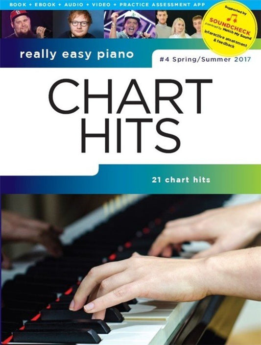 Really Easy Piano Chart Hits 4 Spring/Summer 2017