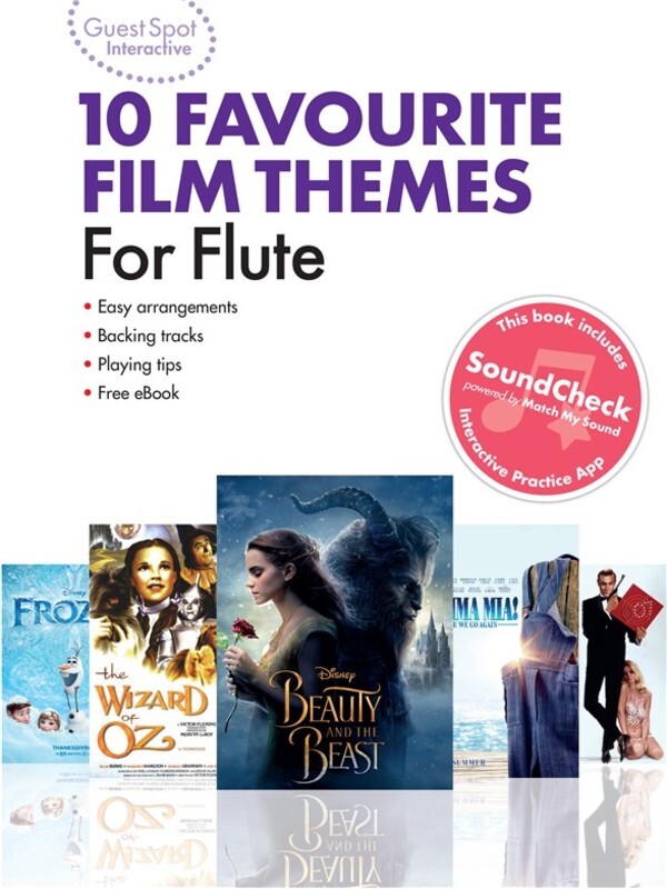 Guest Spot 10 Favourite Film Themes Flute (Softcover Book/Online Audio) Book