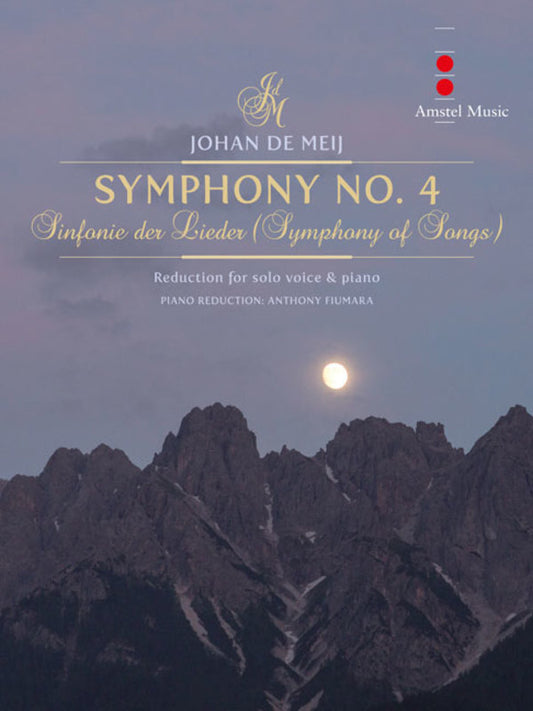 De Meij - Symphony No 4 Voice/Piano (Softcover Book)