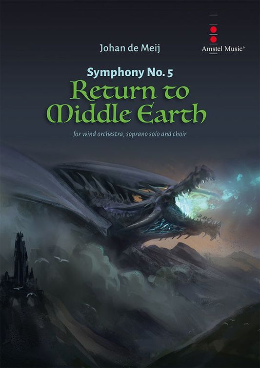 Symphony No 5 Return To Middle Earth Cb6 Full Score Score