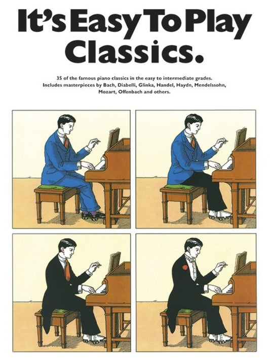 Its Easy To Play Classics Piano/Guitar (Softcover Book)