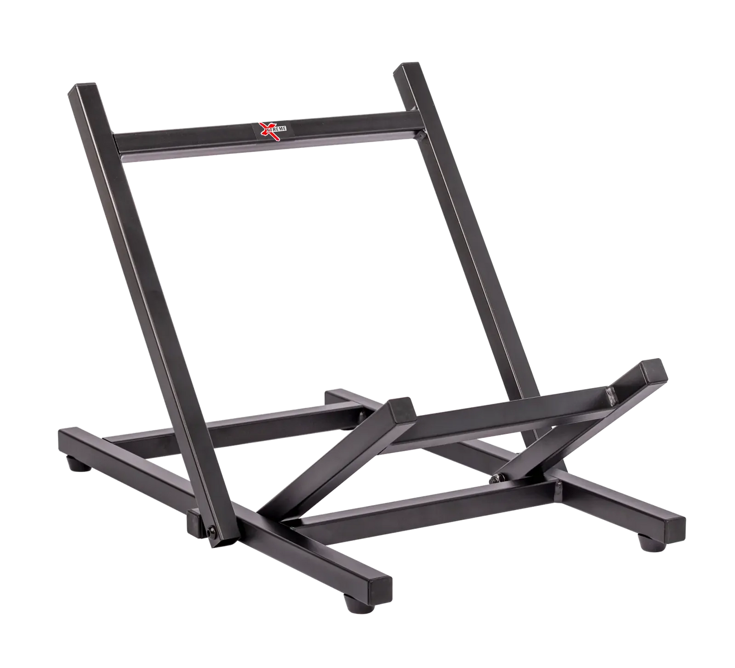 Xtreme Amplifier Stand - Heavy Duty Tiltback Combo Stand, Steel, Black