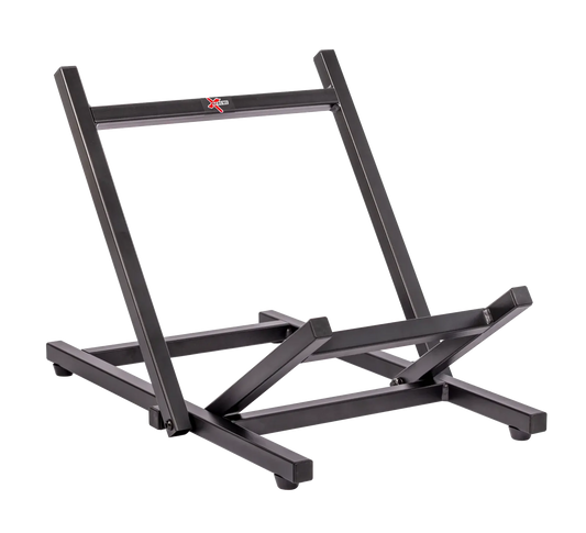 Xtreme Amplifier Stand - Heavy Duty Tiltback Combo Stand, Steel, Black