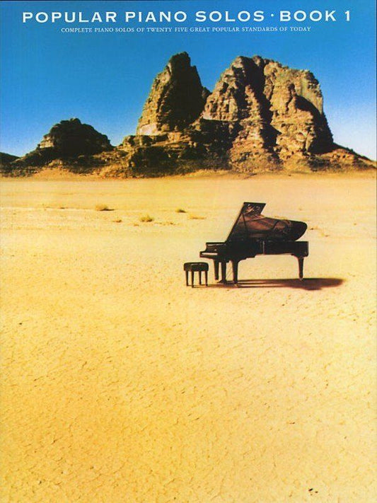 Popular Piano Solos Book 1 by Frank Booth - 25 Arrangements for Piano Solo
