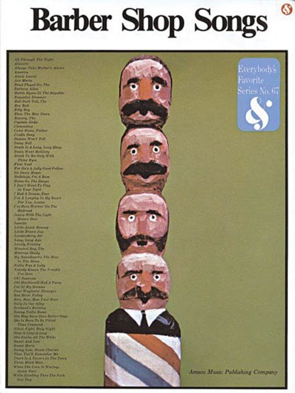 Barbershop Songs PVG EFS67 by Amsco Publications for Voice