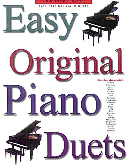 Easy Original Piano Duets Mfm23 (Softcover Book)