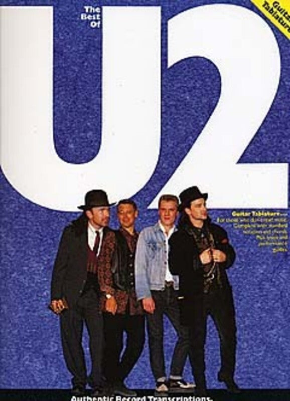 The Best Of U2 Guitar And Bass TAB (Softcover Book)