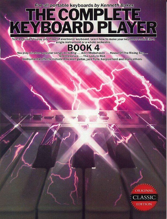 The Complete Keyboard Player Book 4 Original Edition