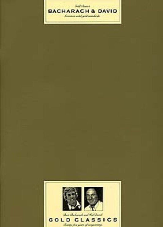 Bacharach & David Gold Classics PVG Songbook