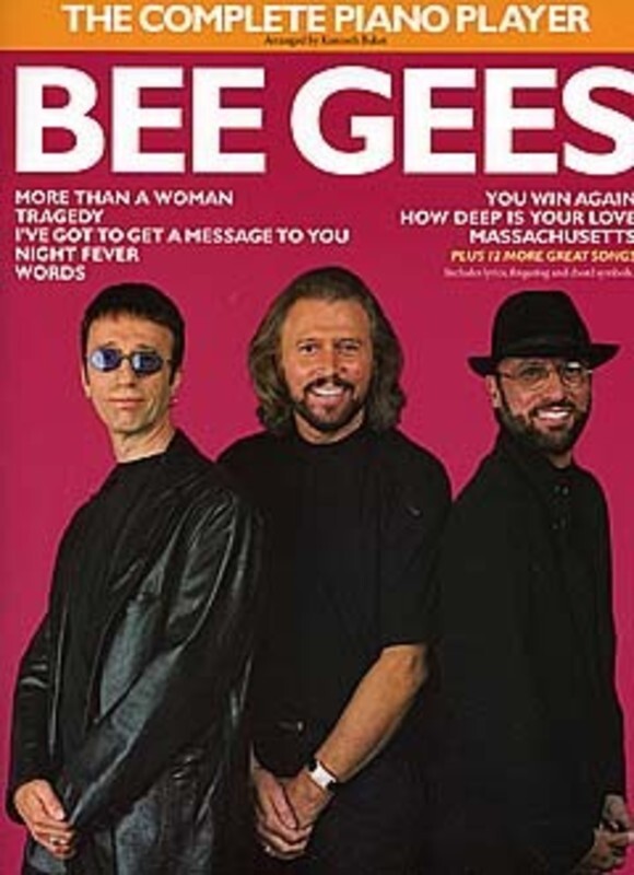 Complete Piano Player Bee Gees (Softcover Book)