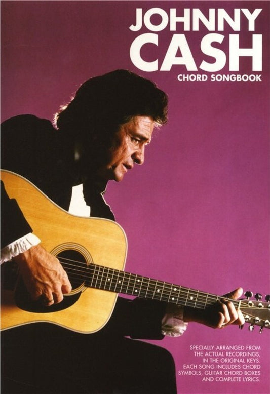 Johnny Cash Chord Songbook Lyrics/Chords (Softcover Book)