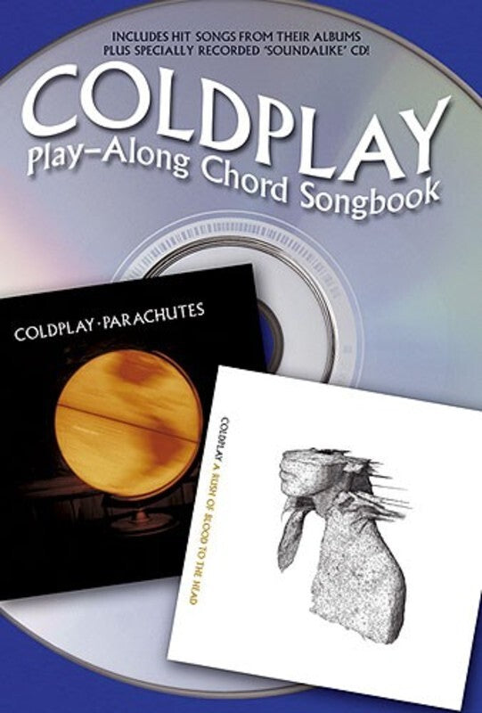 Coldplay - Playalong Chord SongSoftcover Book/CD