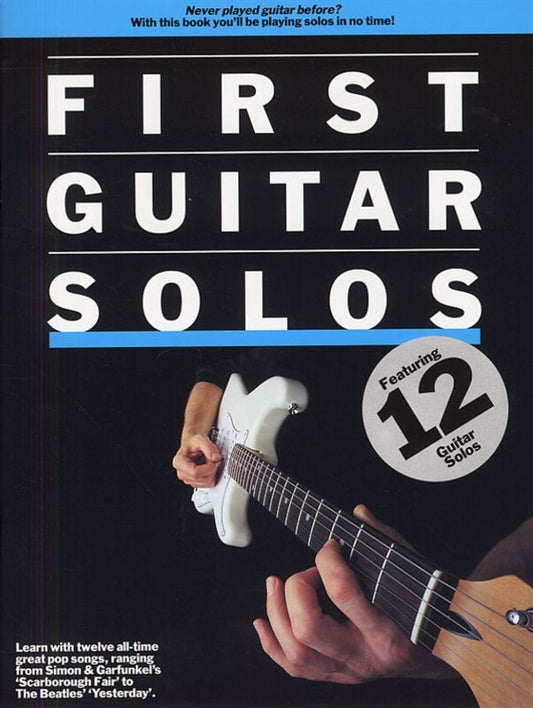 First Guitar Solos TAB (Softcover Book)