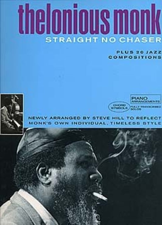 Thelonious Monk - Straight No Chaser Piano (Softcover Book/Online Audio) Book