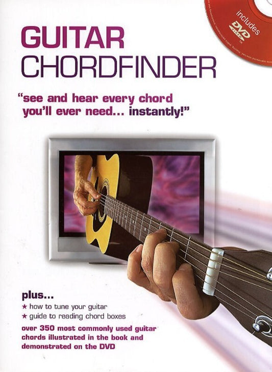 Guitar Chordfinder Book/DVD (Softcover Book/DVD) Book