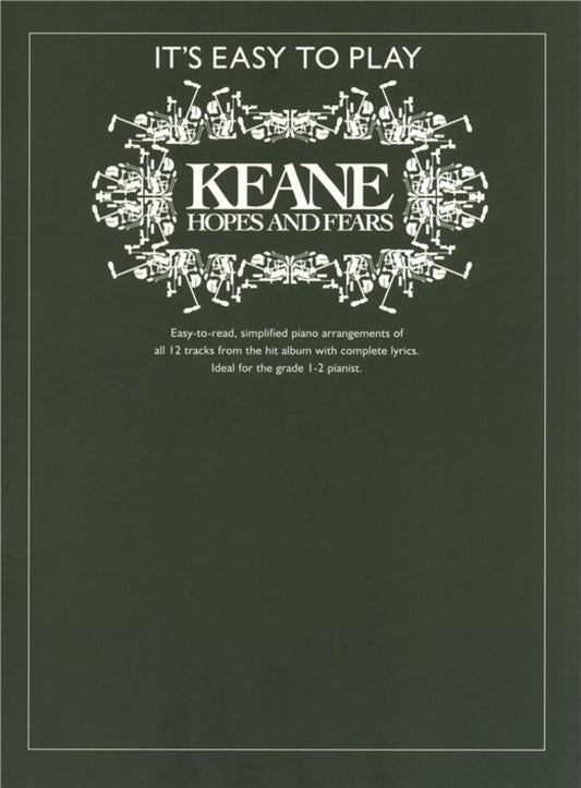 Its Easy To Play Keane Hopes And Fears PVG (Softcover Book)