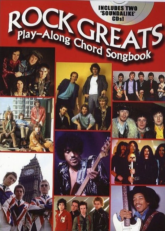 Rock Greats Playalong Chord SongSoftcover Book/CD