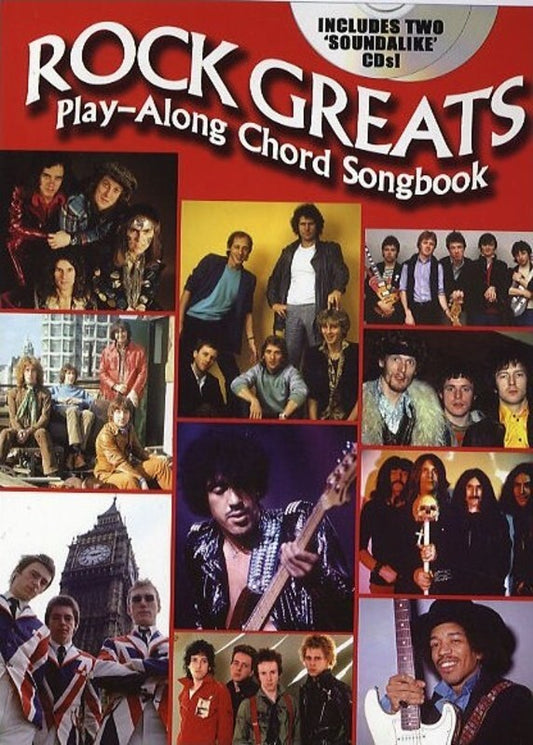 Rock Greats Playalong Chord SongSoftcover Book/CD