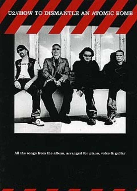 U2 - How To Dismantle An Atomic Bomb Guitar PVG (Softcover Book)